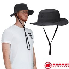 【MAMMUT 長毛象】排汗透氣 圓盤帽 Runbold UPF 50 中盤帽 防曬遮陽帽 牛仔帽 登山帽 04613, M