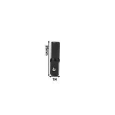 Im Pa Ct 드라이버용 1/4인치 드릴 소켓 어댑터 육각 섕크-사각형 확장 도구 장착용, 03 25mm