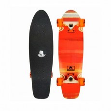 버즈런 크루져보드 28인치 SKWOOD28 오렌지, 무료