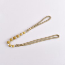 모던 심플 융비즈 커튼 스트랩 스트랩 스트랩 커튼 후크 스트랩, 골든 (단일 가격), 1개