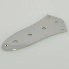 재즈 JB 스타일 베이스 악기 액세서리에 대 한 1pcs 4 구멍 빈티지 제어 플레이트 금속, 01 Nickel