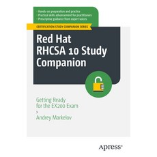 (영문도서)Red Hat Rhcsa 10 Study Companion: Getting Ready for the Ex200 Exam Paperback, Apress, English, 9798868822254