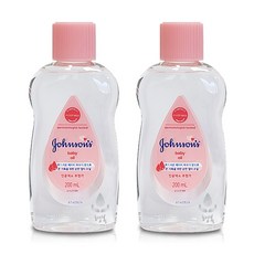 존슨즈 클래식베이비향 베이비 오일, 200ml, 2개