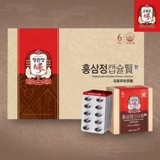 정관장홍삼정캡슐현(500mg x 100캡슐x 2) 선물세트, 100정, 2개