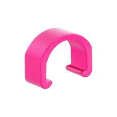 자전거 브레이크 케이블 고정 클립 알루미늄 튜빙 클램프, 1개, 핑크 1개