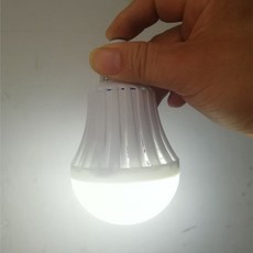 led 충전전구 5W 원단 그래핀 램프 전도전구 테스트용 5W 전도성 전구(헤드미포함), I. 12W 전도성 전구+충전헤드