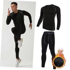 겨울레깅스 남성 기모 트레이닝 레깅스세트 ELC-2012