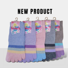 양말이슈 국산 여성 발가락양말 5켤레