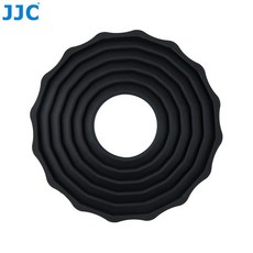 JJC 軟式鏡頭消光罩 消除玻璃反光 疊平收納, 1個, LH-ARS(外徑53~72mm)