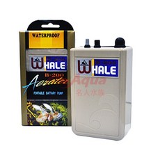 WHALE B-200 防水打氣幫浦, 1個