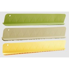 싱크대 실리콘 설거지 물튀김방지 물막이 가림막, 옐로우30cm, 1개