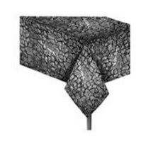 제주 돌담 돌벽 놀이 방수 비닐 테이블보 러너 커버 생일 행사 파티 용품, 1개, 1개입