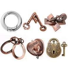 지혜의 고리 캐스트퍼즐, M87 성인용 입문용 6종세트, 1피스