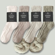 해피블루 수면양말 털빠짐제로 무압박 4종 세트
