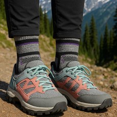 [피에르가르뎅]여성 하이킹 아웃도어 중목 발가락양말5족