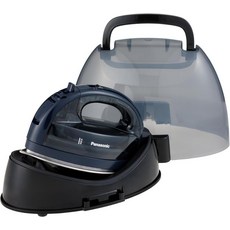 파나소닉 무선 스팀드라이 언 1500W - NI-WL700A 스테인리스 강판이 장착된 스티머 5분 이내에 빠르게 가열 경량 블랙다크 블루, White