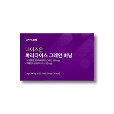 파라다이스그레인 버닝 1박스 오뉴트리션, 1개, 14회분
