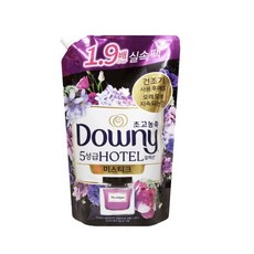 다우니 초고농축 호텔 컬렉션 섬유유연제 미스티크 리필, 1.35L, 4개