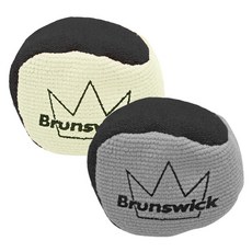 브런스윅 마이크로화이버 퍼프볼 볼링용품 볼링그립 핸드컨디션 땀흡수 수분제거 파우더, 1개