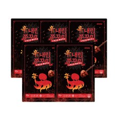 신내린쭈꾸미 매운맛 냉동 밀키트, 5개, 300g