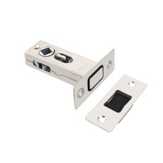 臺灣熱銷 不鏽鋼單舌鎖磁吸鎖舌家用衛生間自動關門磁吸鎖芯門鎖具配件, 1個, 木門單舌鎖磁吸鎖體-35-50mm-通用