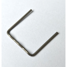 플라스틱 용접핀 U자형 / 플라스틱 용접기핀 / 자동차 범퍼 플라스틱 외형 복원, 100개, 단일