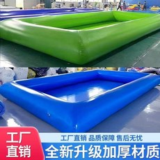에어풀장 수영장 야외 분수 에어바운스 물놀이 대형 워터파크, 매우 두꺼운 10 x 20 m 60 높이