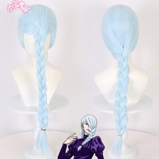 【小優】咒術迴戰 咒術師 冥冥雙辮子假髮 動漫角色扮演假髮 COS配飾, 1個, 冥冥双辫子,冥冥双辫子