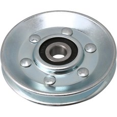 BQLZR 73x10mm 실버 언 베어링 강철 케이블 풀리 V자형 휠 들러 하중 지지형 215KG 체육관 장비 차고 문따개용