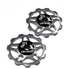 JRC 부품 11T 세라믹 풀리 휠 시마노 SRAM 및 캠파뇰로 91011 도로 시스템용 속도 호환 하이브리드 딜라일러, Gunmetal