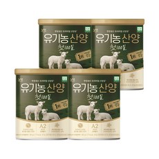 유기농 산양분유 첫100일 x 4캔 (태어나서백일까지), 360g, 4개