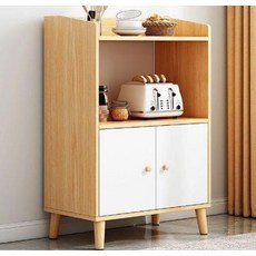 홈 카페 수납장 냉장고장 빌트인 신혼집 주방상부장, 2문 1칸 오크 60x30 원목다리