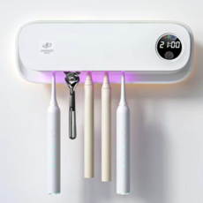에너딕 AI 스마트 UV-C 케어 칫솔 살균기, 화이트, M4A-PLUS