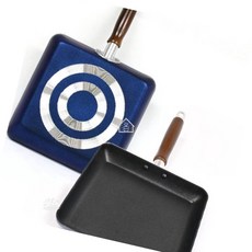 알루미늄 대형 사각 에그팬 업소용후라이팬 볶음용팬 사각프라이팬, 중