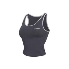 코닥 KODAK UNDERWEAR 여성 레이서백 코튼 브라탑 그레이 KDFBTAP13C.GY 155582