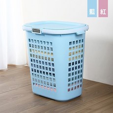 KEYWAY 聚樂附蓋收納籃P50051 透明收納箱 防塵收納 台灣製, 1個, 透明