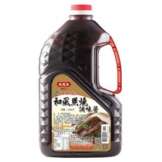 高慶泉 和風照燒調味醬2.8kg-日式風味、多種烹調方式、大容量包裝, 2.8kg, 1個