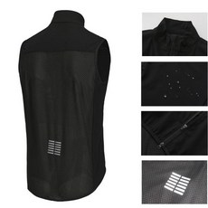 자전거 질렛 조끼 봄 단체복 라이딩 싸이클링 남성용 사이클링 방풍 방수 코트 민소매 초경량 의류 신제품