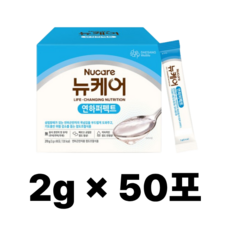 뉴케어 연하퍼펙트 푸디 100g (50포), 50개, 2g