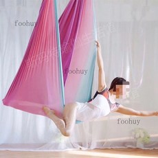空中瑜伽吊床固定盤，家用室內吊床配件，瑜伽館用吊繩支架器材, 五米霓裳全套帶配件, 1個