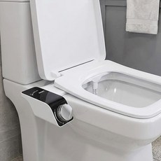 기계식 무전원 비데 설치형 수동비데, 고객직접설치, 냉수용