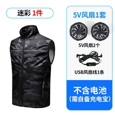 空調服 電風扇背心 降溫製冷