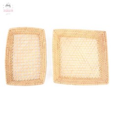 지금살래 라탄 사각 쟁반 예쁜바구니, 정사각
