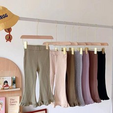 可愛兔童裝 日韓風 女童休閒喇叭褲 兒童女寶寶打底褲 網紅春秋款 穿搭必備