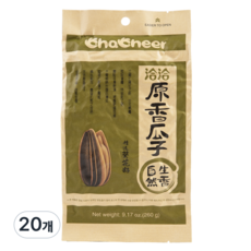 챠챠푸드 고소한맛(원향) 해바라기씨, 260g, 20개