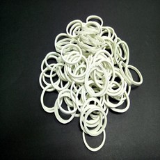 【HY】橡皮筋 No. 8 (1000公克/包 白色) 小尺寸包材 各式包材 電線零件綑綁 耐用不易斷, 1個, 1公斤裝