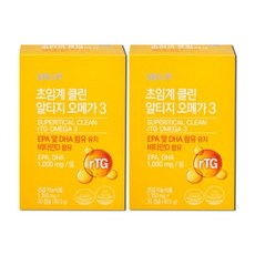 플러스엑스팜 초임계 클린 알티지 오메가3, 2개, 30정