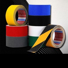 HWA 5cmx5m 미끄럼방지테이프 73142ea 1(ea), 블랙옐로우