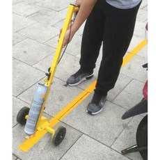 주차선 도색기 차선 그리는 기계 페인트 도장기 선 주차 라인 안전선 도로선 안내선, D, 1개