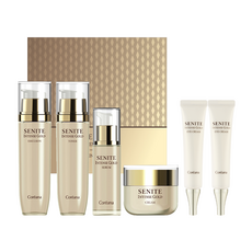 코리아나 세니떼 인텐스 골드 스킨로션 기초 5종(스킨+로션+세럼+크림+아이크림2개), 1세트